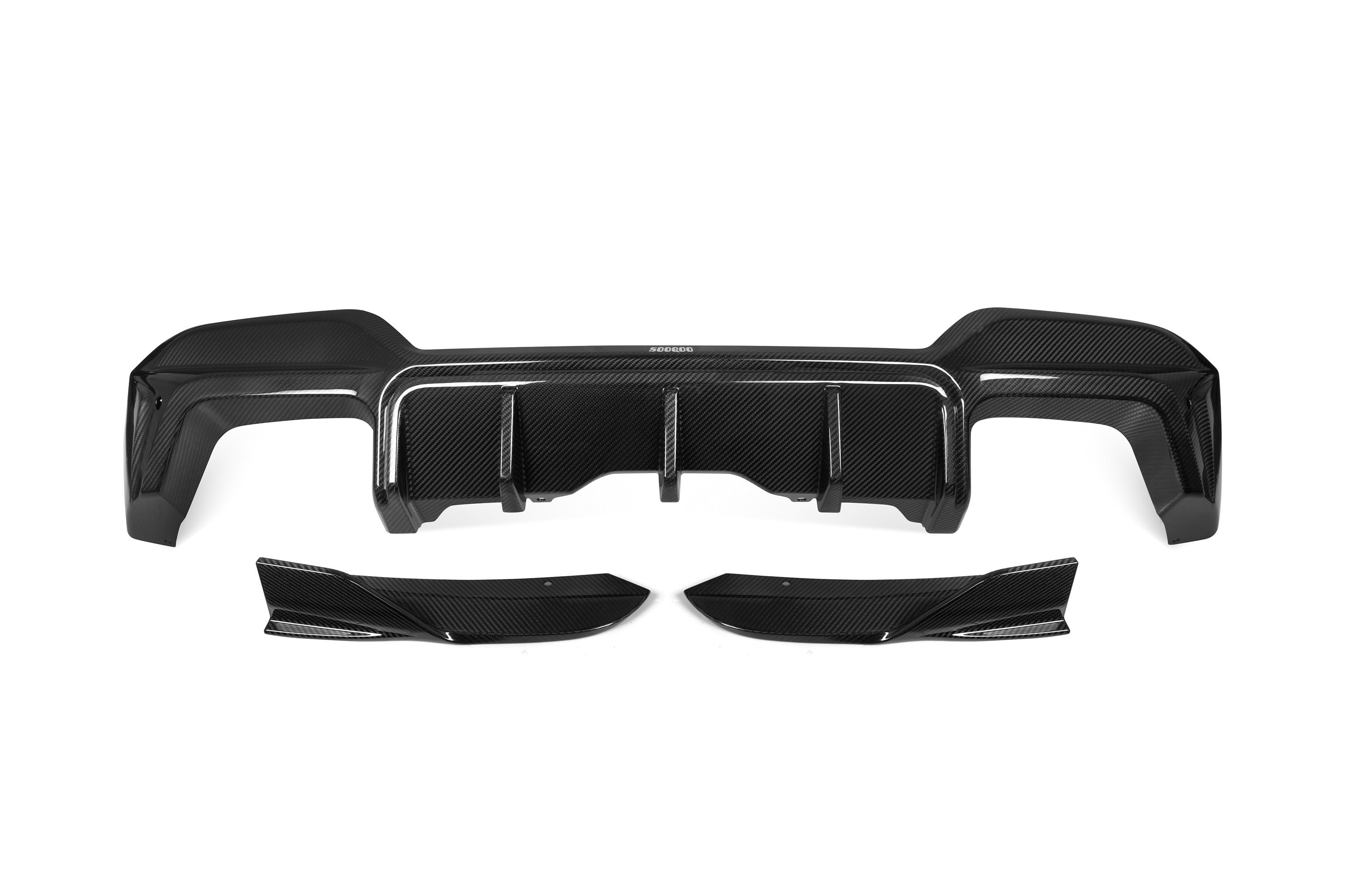 Sooqoo Style Pre Pregged Dry Carbon Rear Diffuser for BMW X3M F97 LCI 2022+