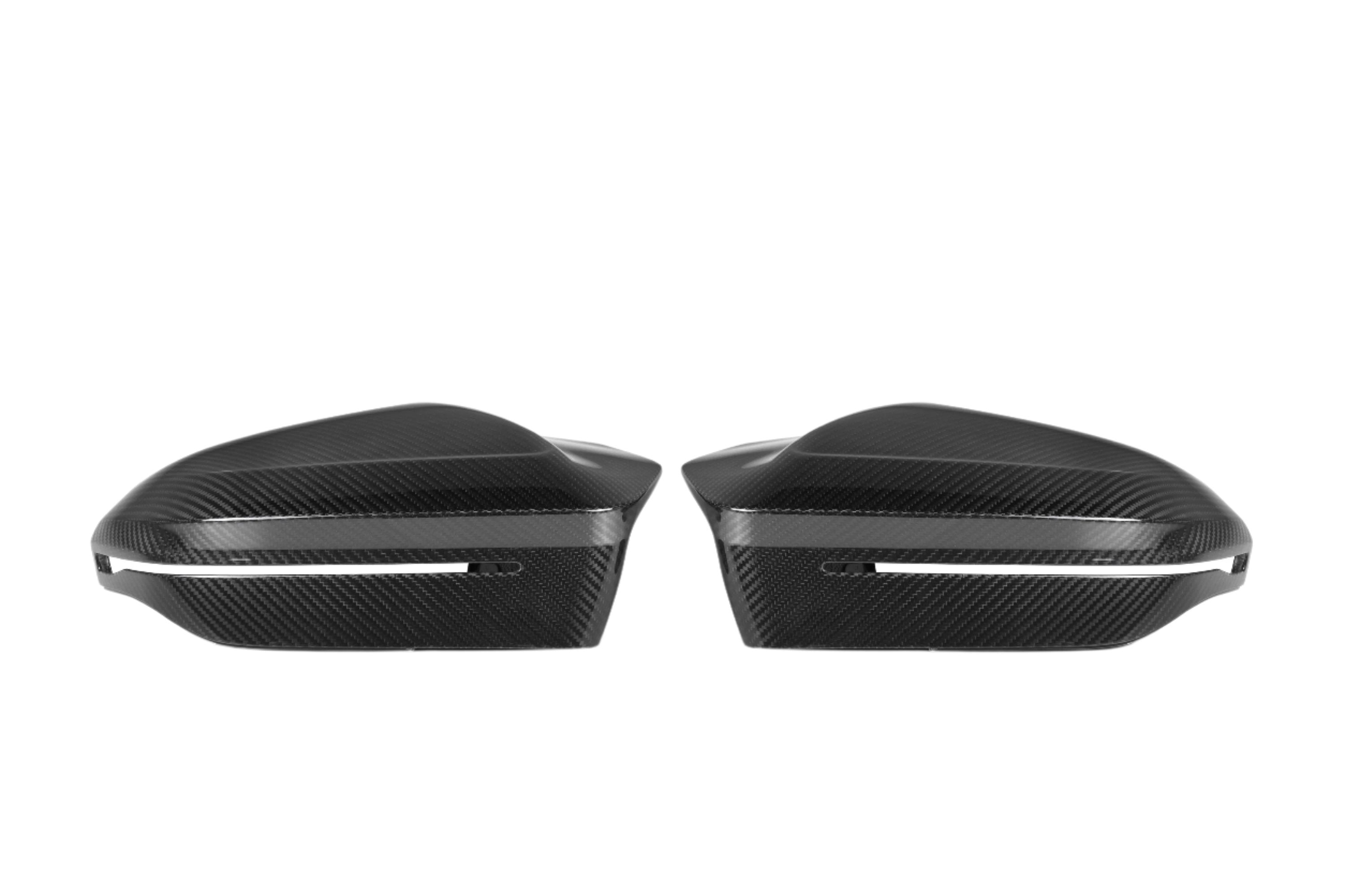 M Performance Style Pre Pre Pregged Carbon Fiber Mirror Caps for BMW 5 Series G60 2023+