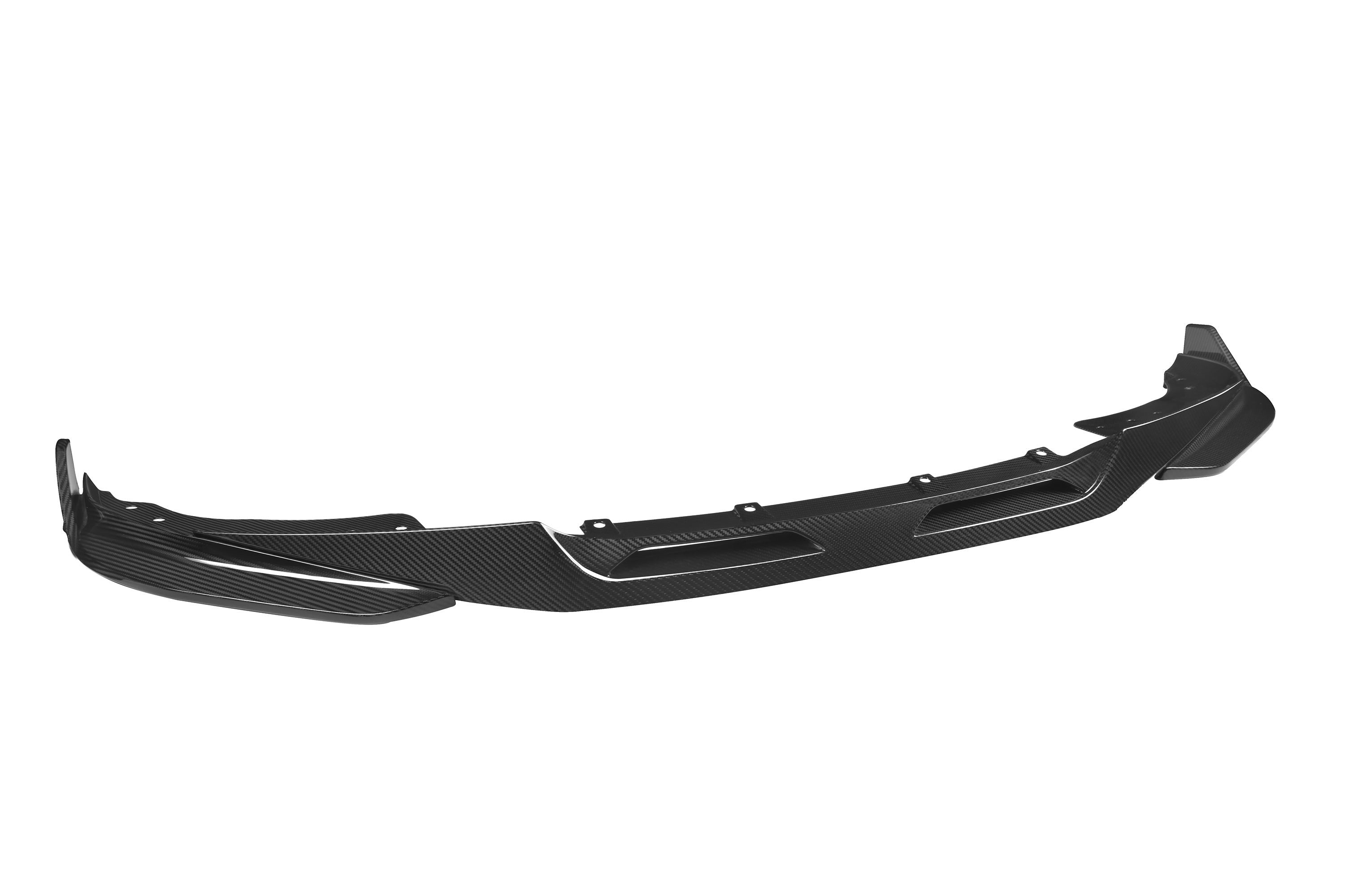 Sooqoo Pre Pregged Dry Carbon Fiber Front Lip for BMW 4 Series G22 G23 2020+