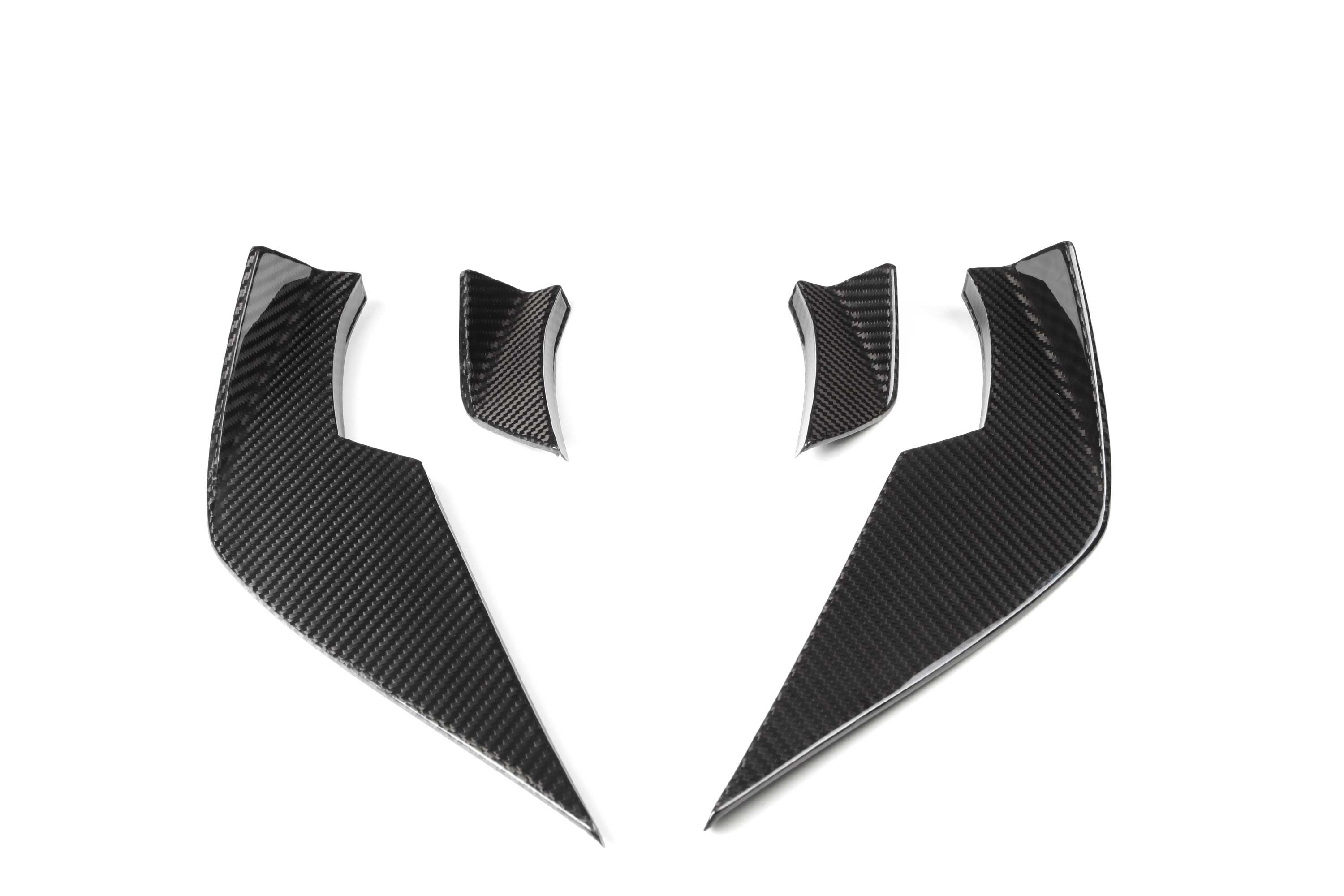 VS Style Pre Pregged Dry Carbon Canards for BMW M3 G80 G81 / M4 G82 G83 2020+