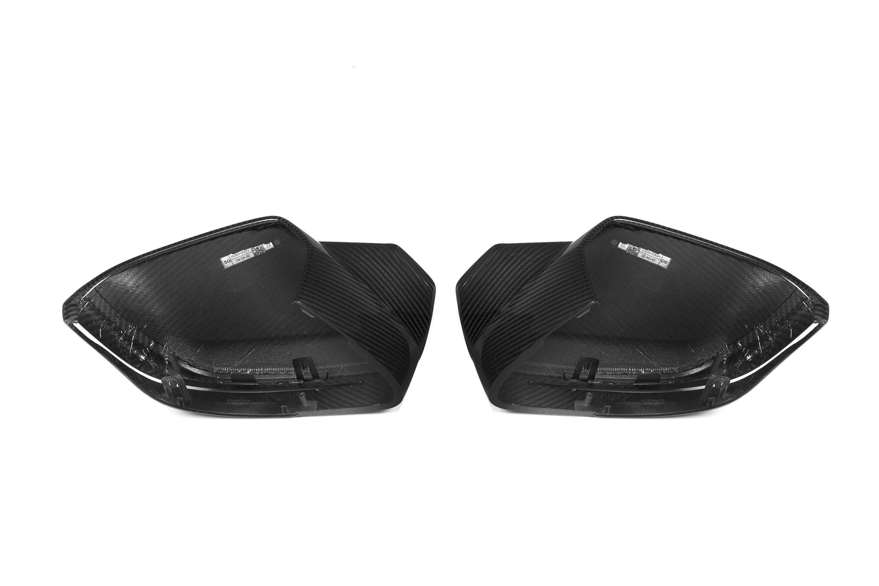 M Performance Style Pre Pre Pregged Carbon Fiber Mirror Caps for BMW 5 Series G60 2023+