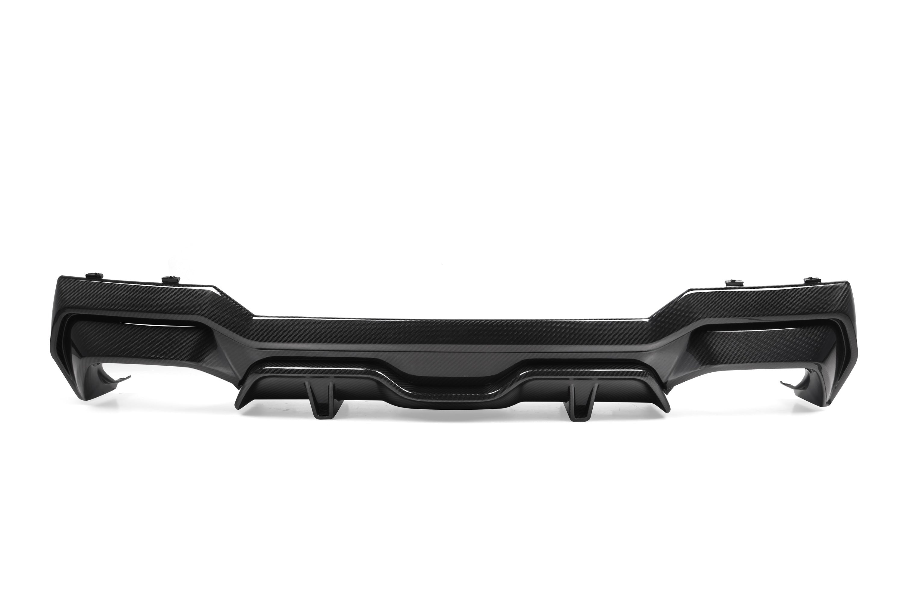 Sooqoo Style Pre Pregged Dry Carbon Fiber Rear Diffuser for BMW 4 Series G22 G23 2020+