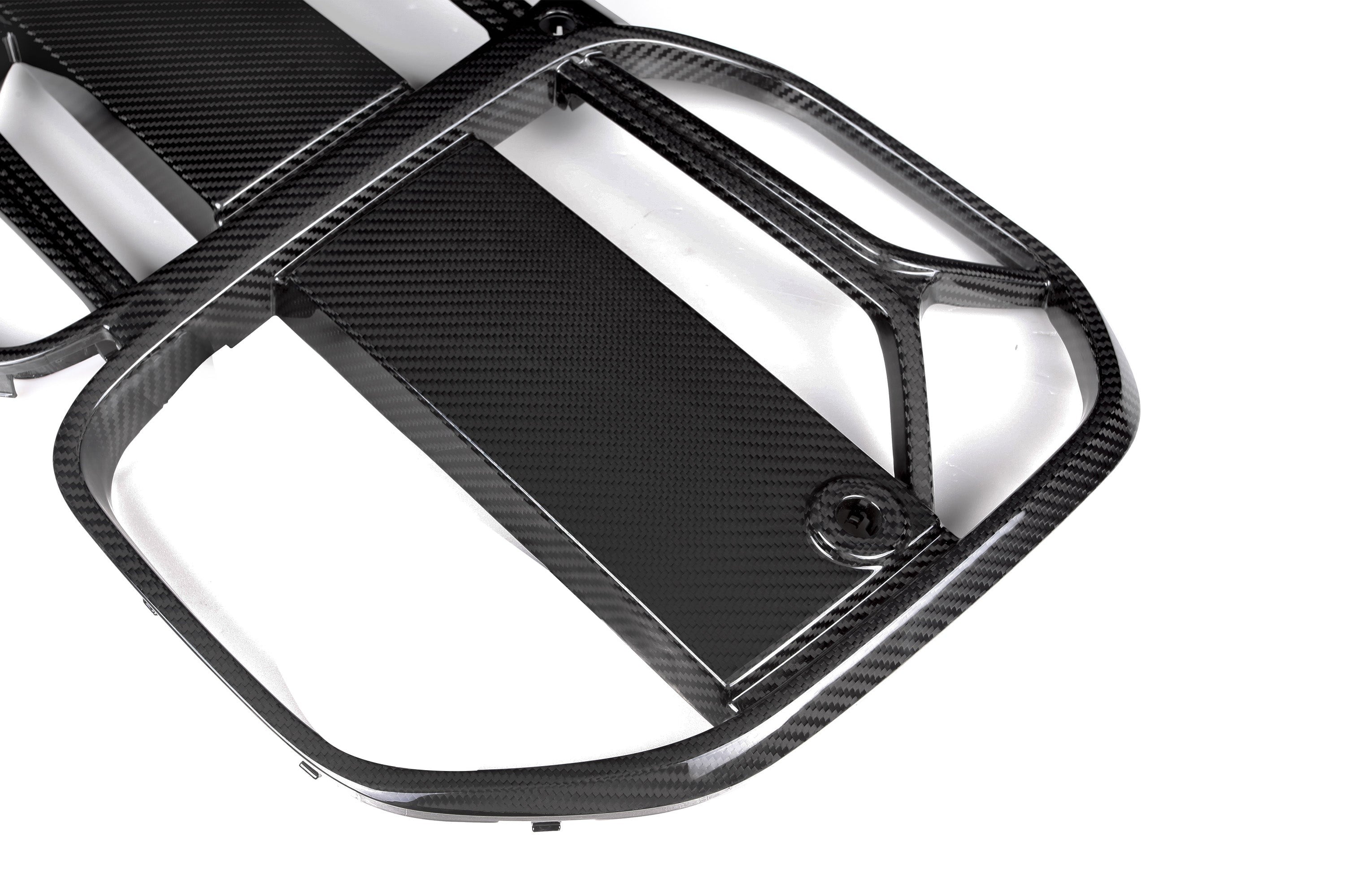 CSL Style Pre Pregged Dry Carbon Fiber Grille for BMW 4 Series G22 G23 With ACC 2020+