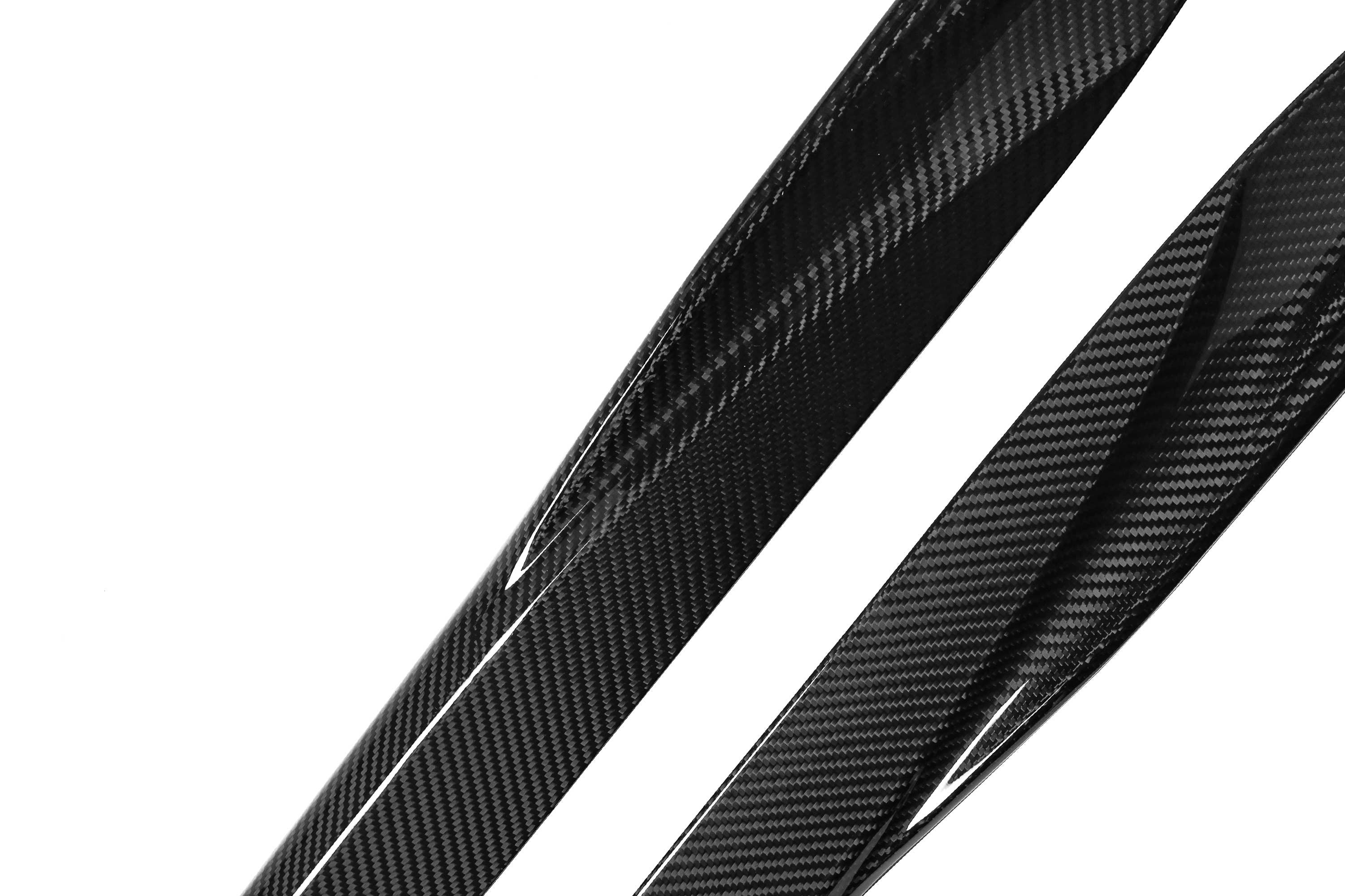 Sooqoo Style Pre Pregged Dry Carbon Fiber Side Skirt for BMW i4 Series G26 2021+