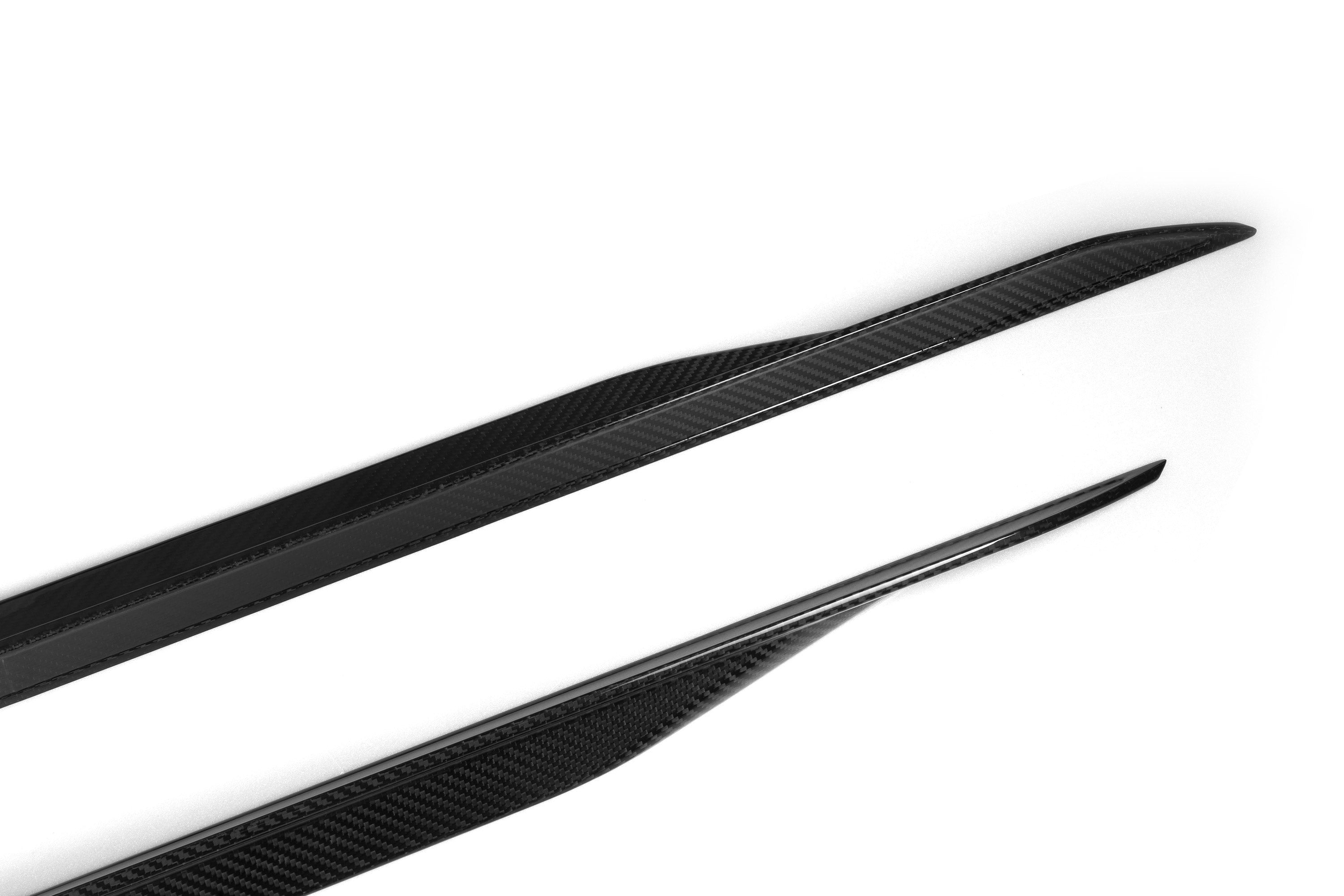 M Performance Style Pre Pregged Dry Carbon Fiber Side Skirts for BMW 5 Series G60 2023+