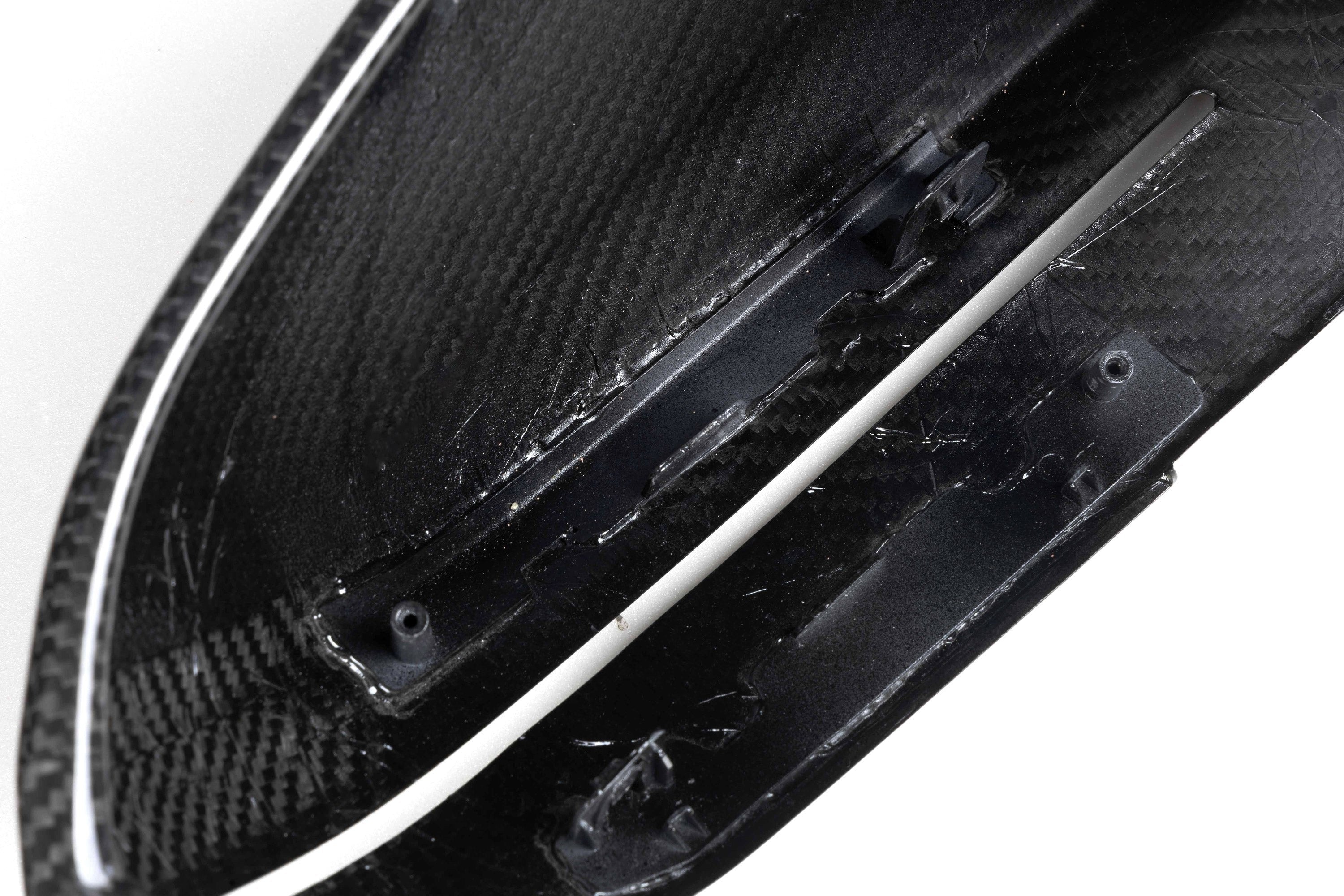 M Performance Style Pre Pre Pregged Carbon Fiber Mirror Caps for BMW 5 Series G60 2023+