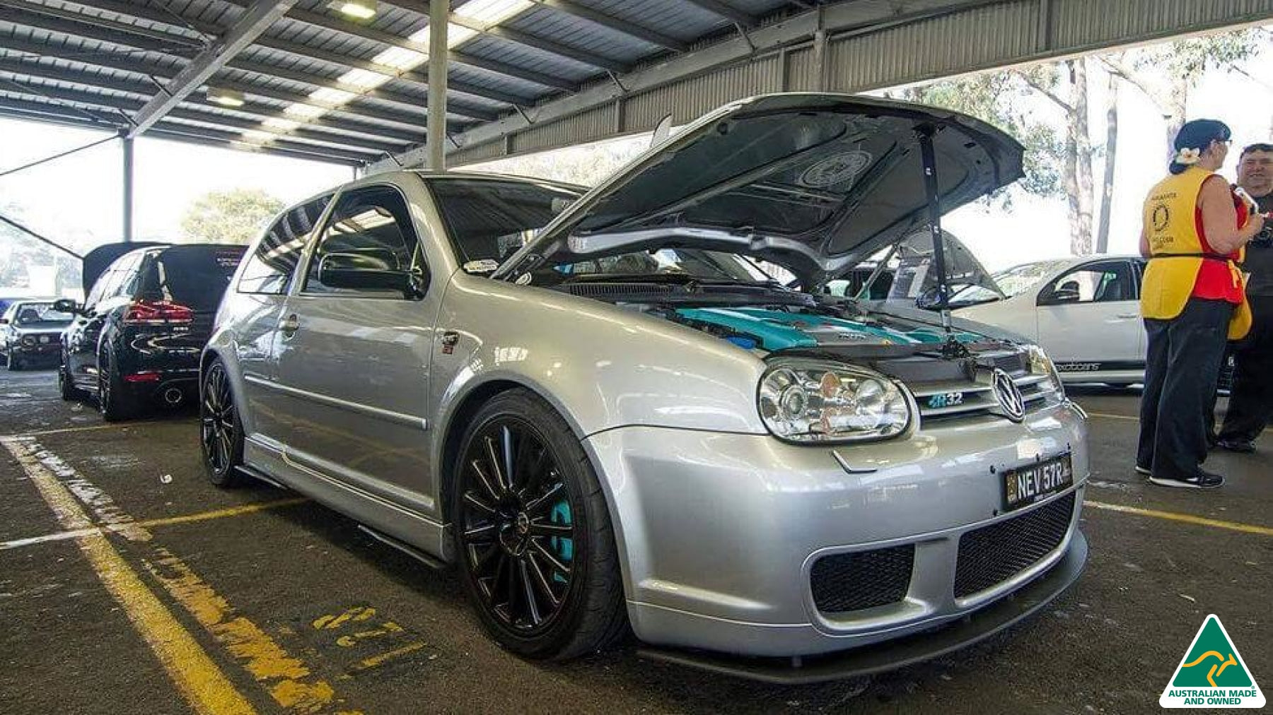 VW MK4 Golf R32 Front Splitter | Flow Designs Australia