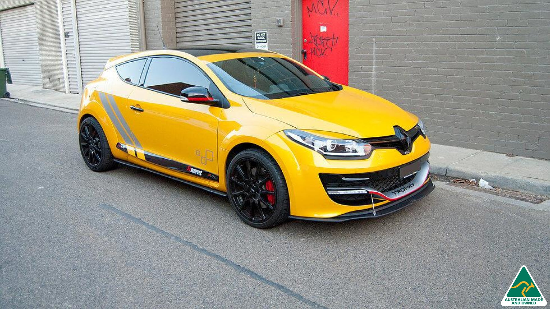 Renault Megane RS Side Splitter | Flow Designs Australia