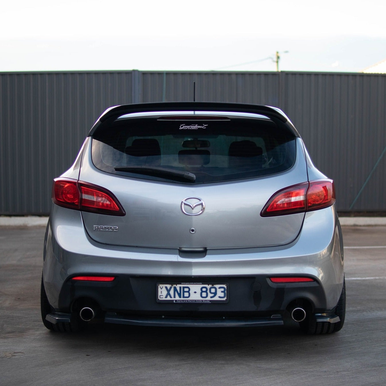 MPS Style Spoiler for Mazda 3 BL 2010-2012