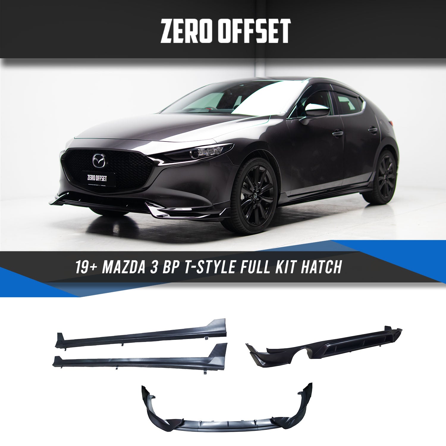 T-Style Full Kit for Mazda 3 BP Hatch 2019+