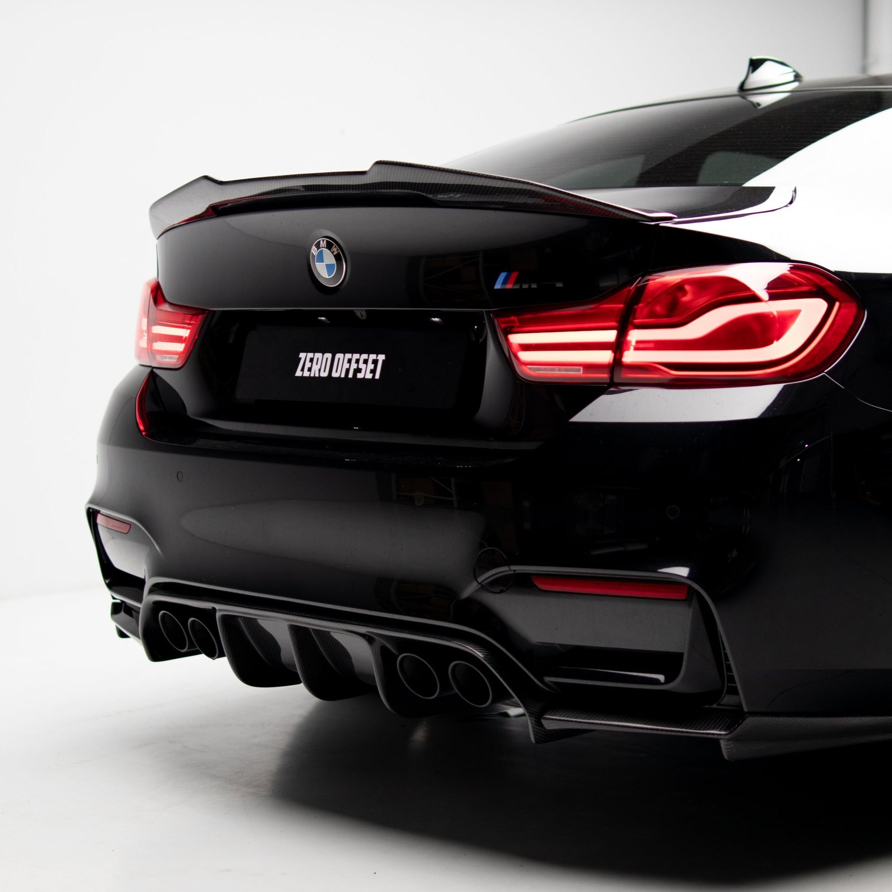 PSM Spoiler Pre Pregged Dry Carbon Fiber Style for BMW M4 F82 2014-2020