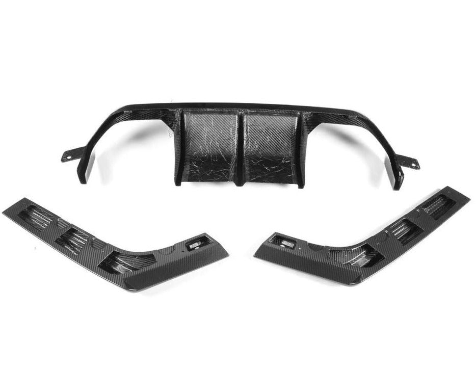 Vorsteiner Style Pre Pregged Carbon Fiber Rear Diffuser for BMW M3 F80 / M4 F82 F83 2014-2020