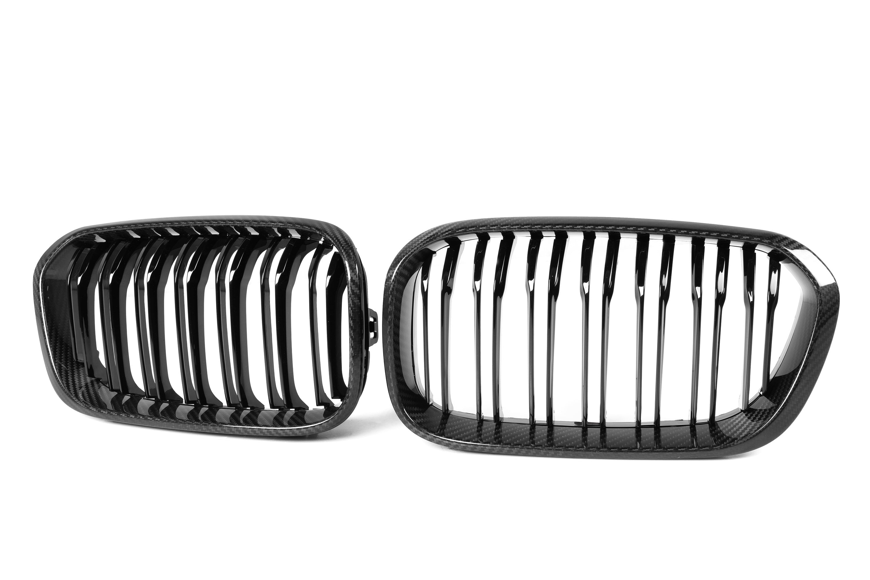 M Performance Style Pre Pregged Dry Carbon Fiber Grille (Dual Slat) for BMW 1 Series F20 2015-2019