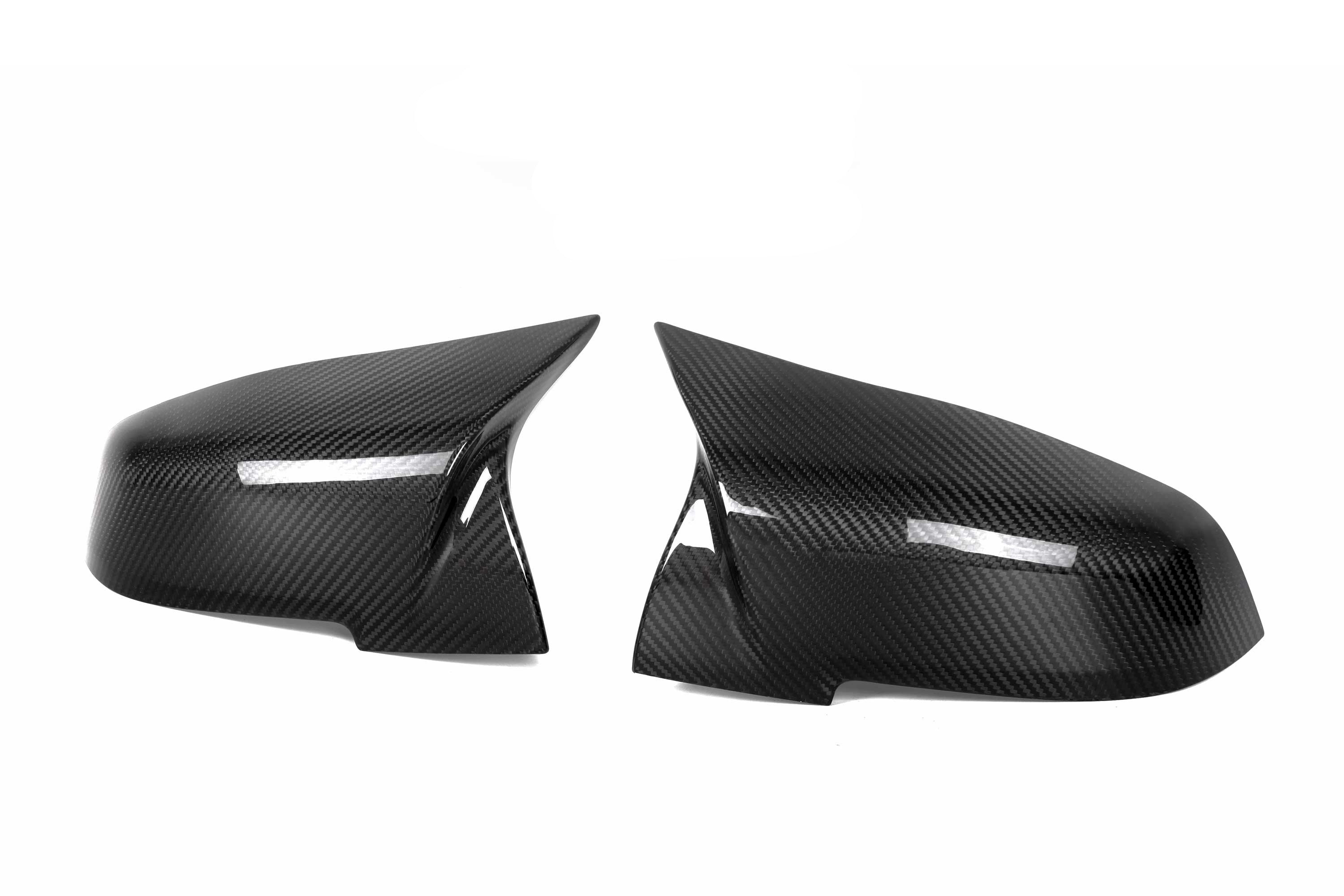 M Performance Style Pre Pregged Carbon Fiber Mirror Caps for BMW 1/2/3/4 Series F20 F22 F23 F30 F32 F33 F36 F87