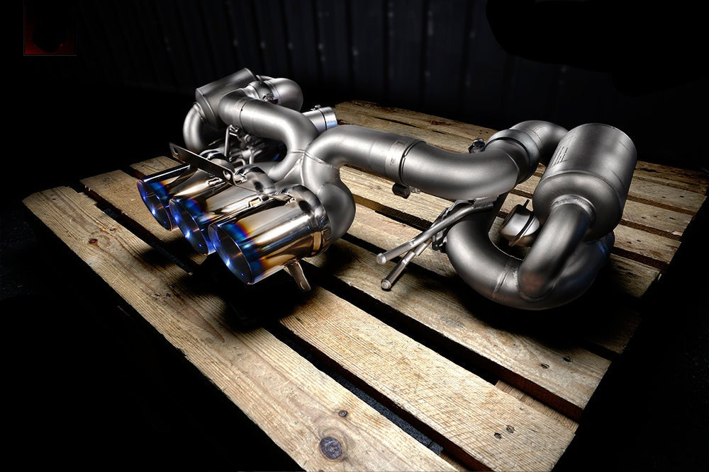 Valvetronic Exhaust System for Ferrari 458 Italia / Spider F1 Version Titanium Signature Series 09-15