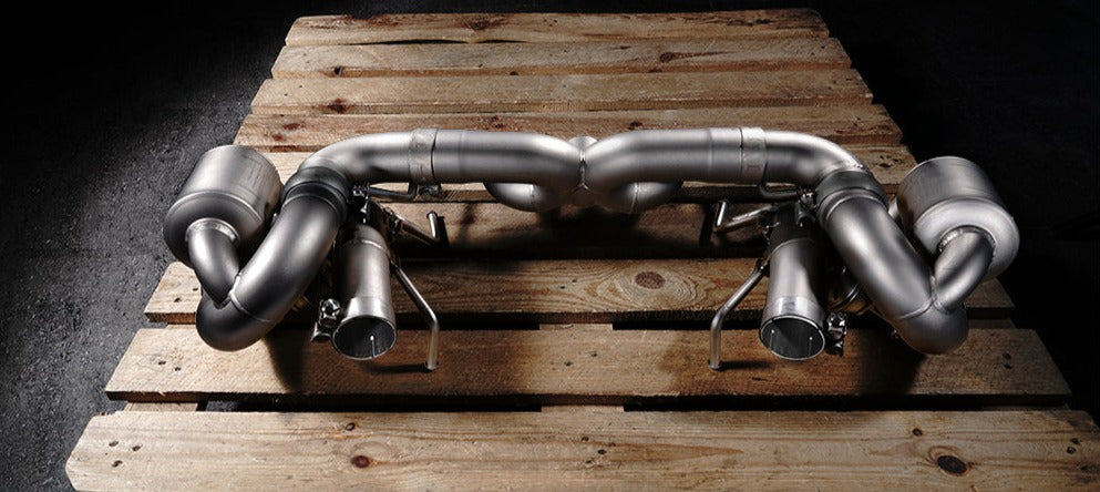 Valvetronic Exhaust System for Ferrari 458 Italia / Spider F1 Version Titanium Signature Series 09-15