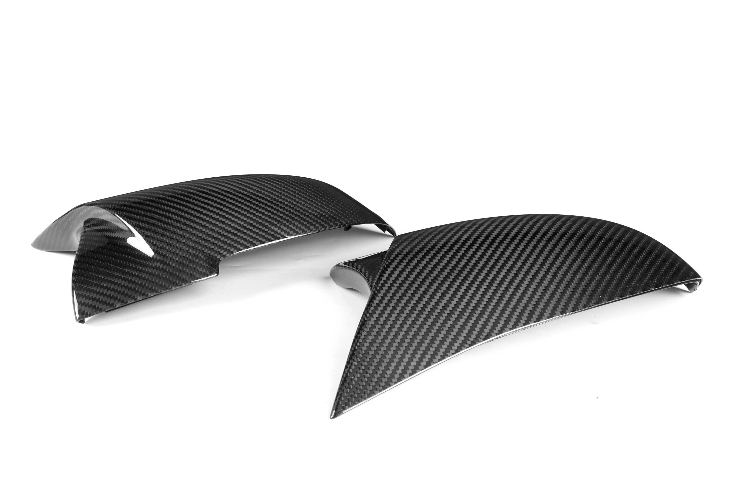 M Performance Style Pre Pregged Carbon Fiber Mirror Caps for BMW 1/2/3/4 Series F20 F22 F23 F30 F32 F33 F36 F87