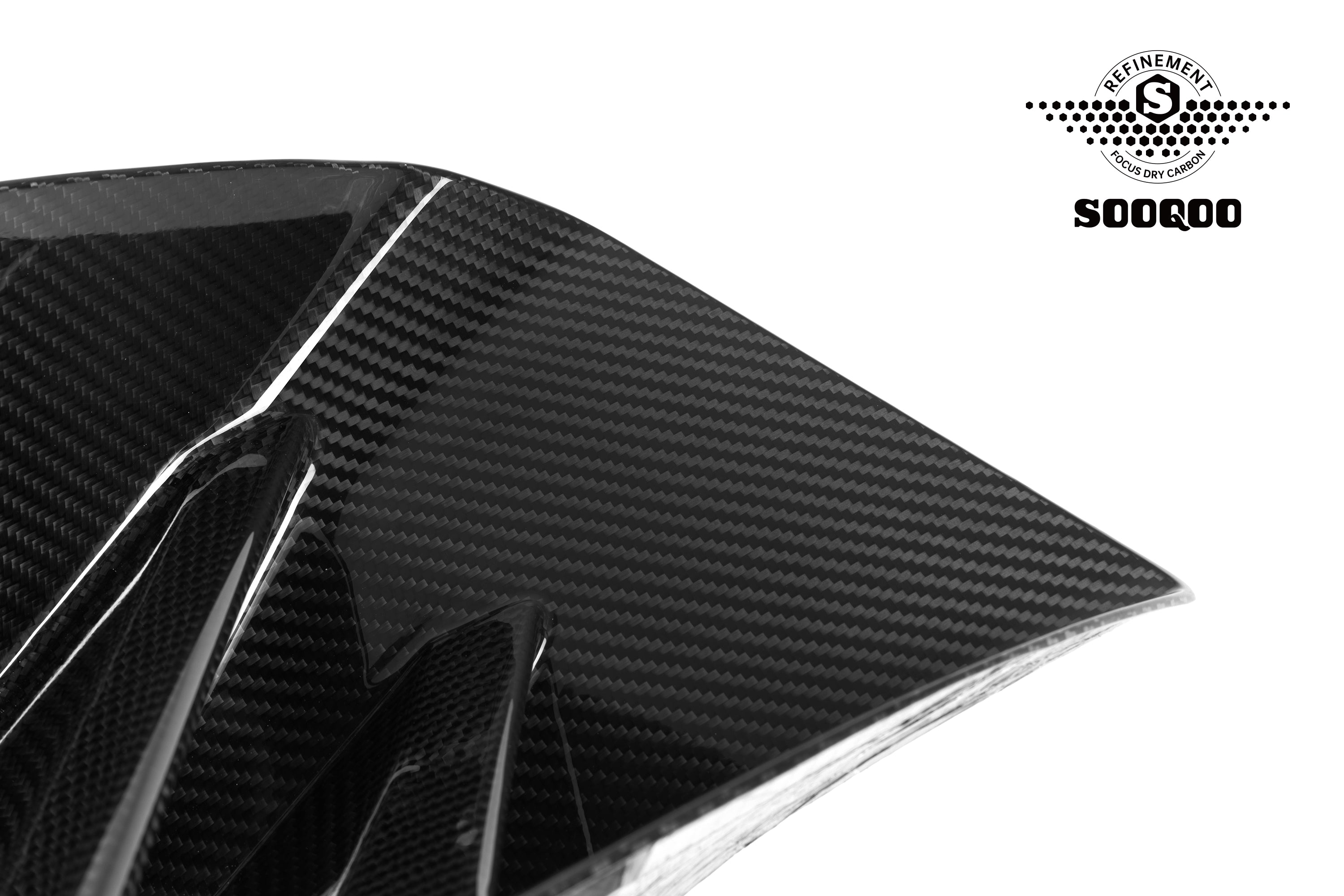 Sooqoo Style Pre Pregged Dry Carbon Fiber Front Intake Ducts for BMW M2 G87 2023+