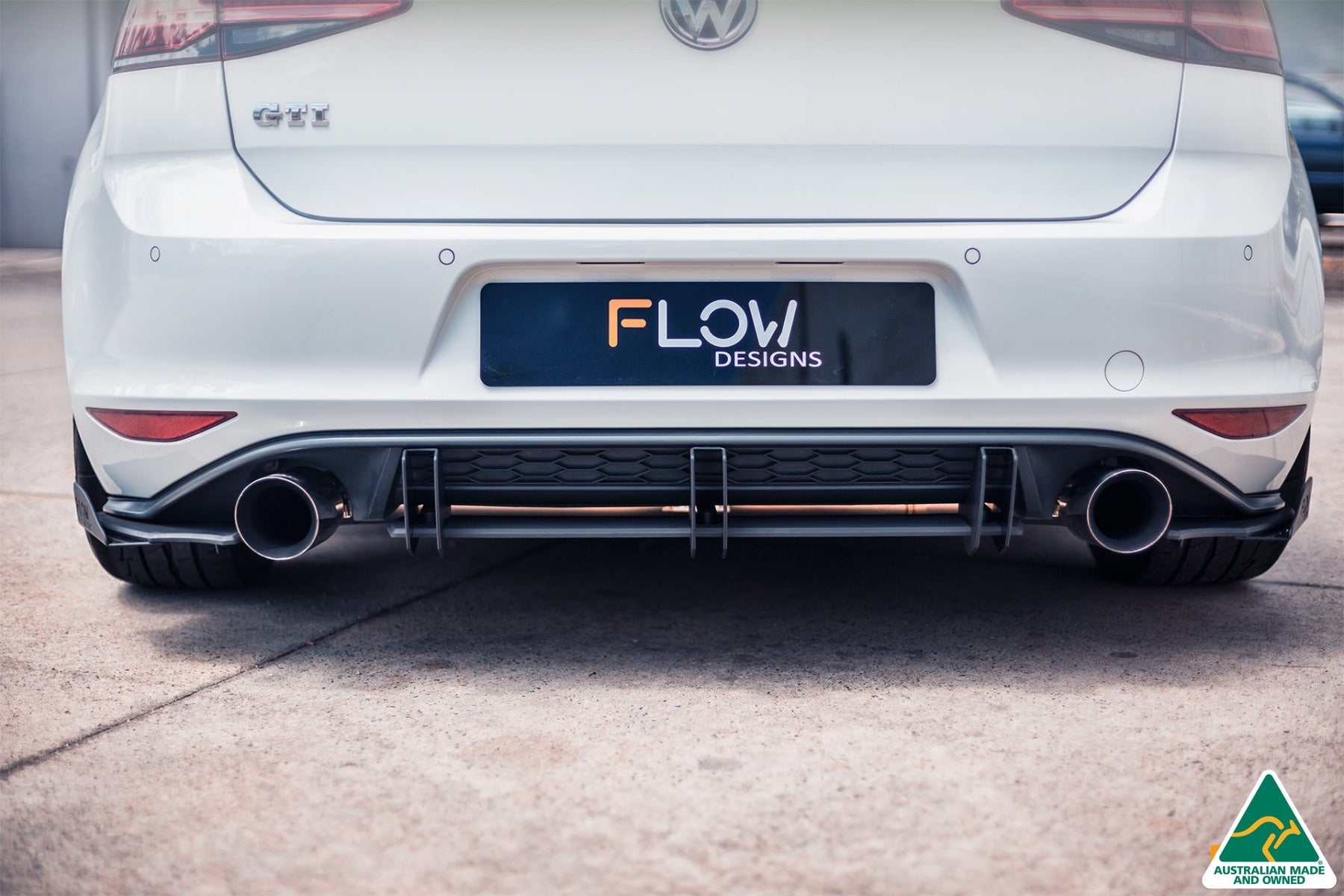 Volkswagen MK7 Golf GTI (2012-2016) Rear Diffuser