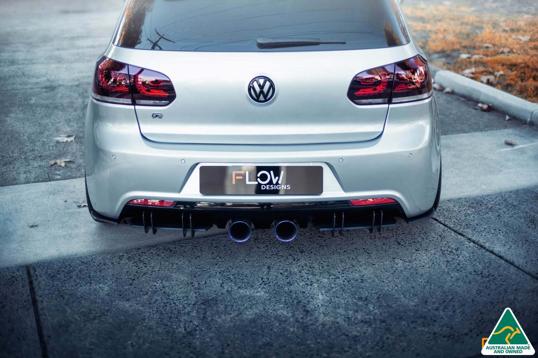 Volkswagen MK6 Golf R Rear Diffuser | Flow Designs Australia