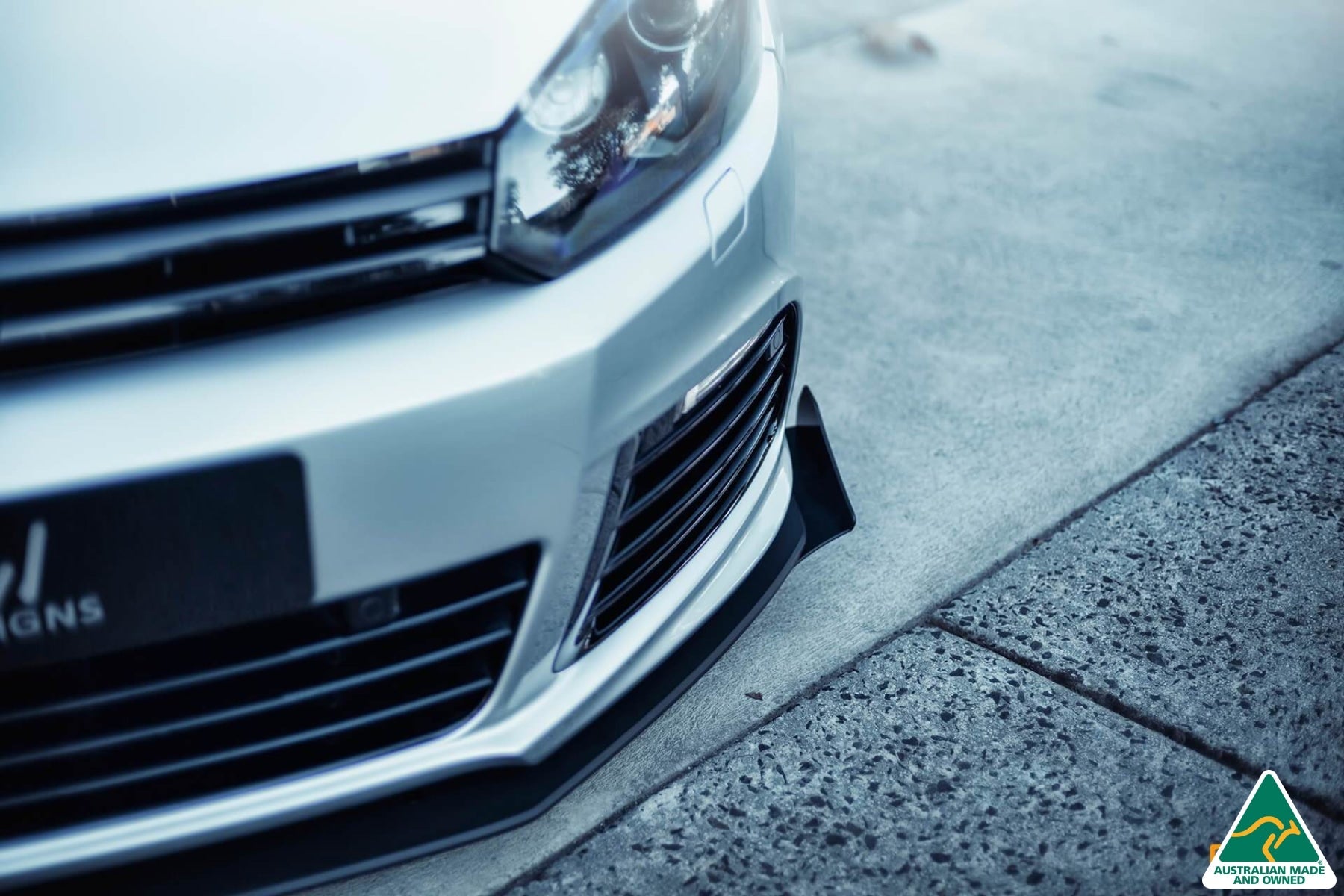 Buy VW MK6 Golf R Front Winglets (Pair) | Flow Designs Australia