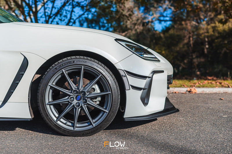 Front Lip Splitter Extensions (Pair) for Subaru BRZ ZD8