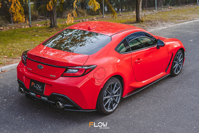 Rear Spats (TEXTURED; Pair) for Subaru BRZ ZD8