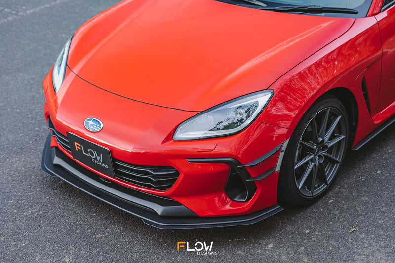 Front Lip Splitter Extensions (Pair) for Subaru BRZ ZD8