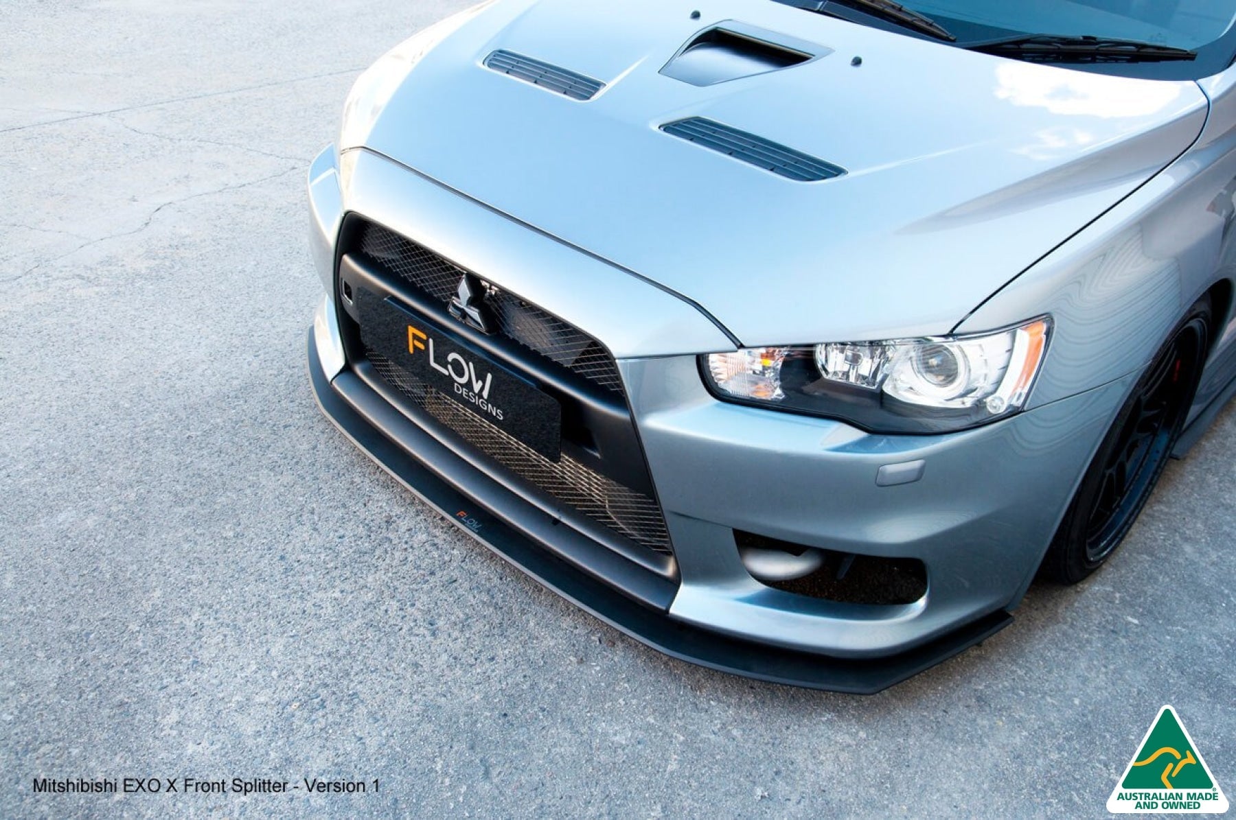 Buy Mitsubishi Lancer Evolution X Front Lip Splitters Online