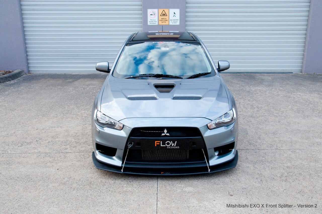 Lancer Evolution X Full Lip Splitter Set