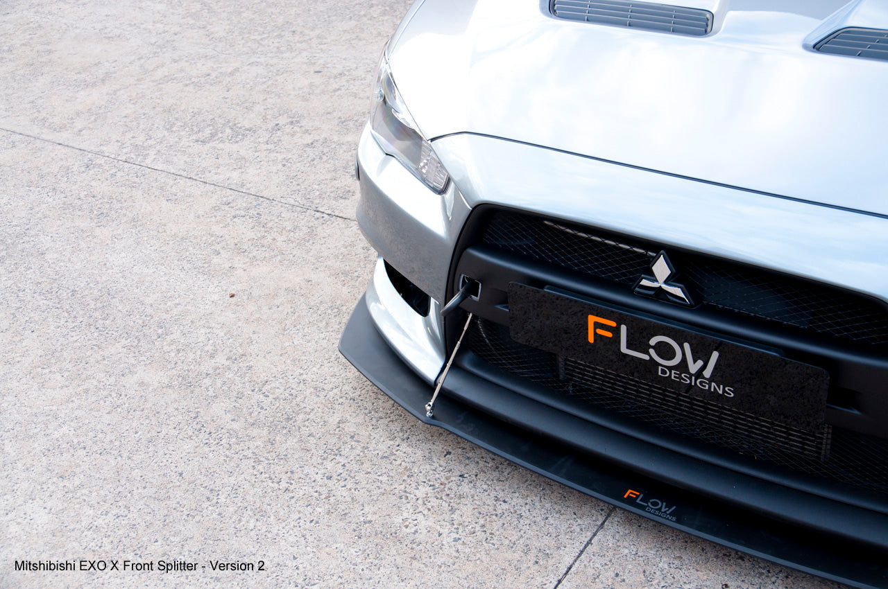 Mitsubishi Lancer Evolution X Full Lip Splitter Set