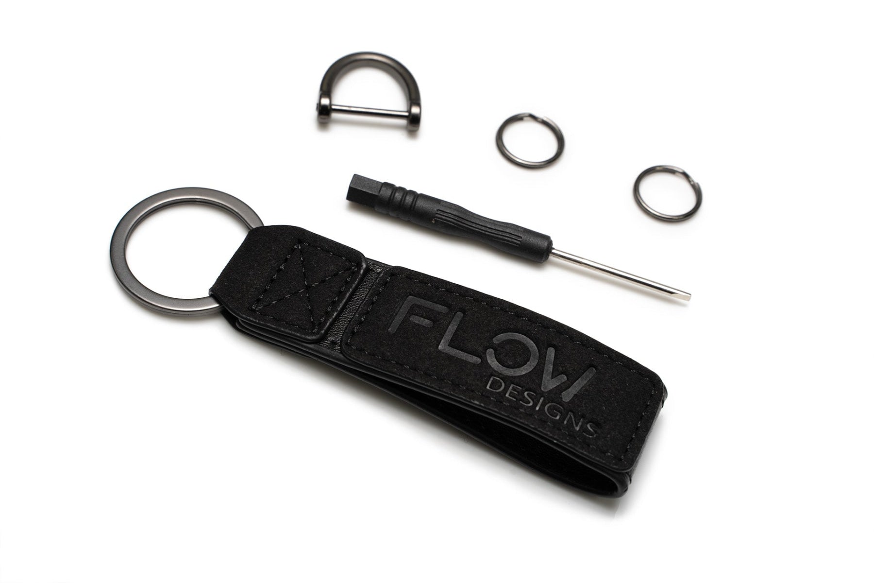 *LIMITED EDITION* Flow Designs Alcantara Keytag