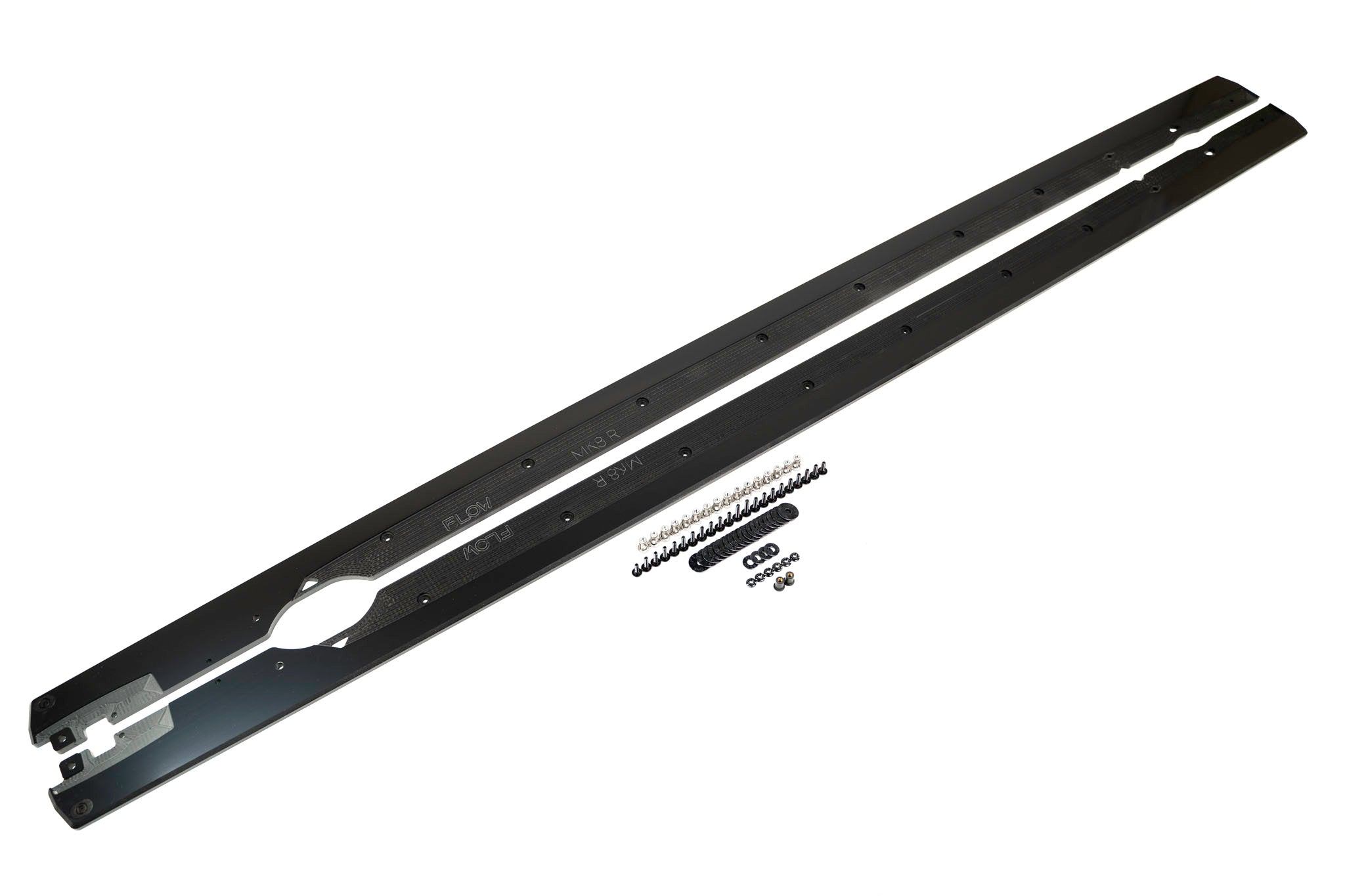 Volkswagen GLOSS BLACK MK8 Golf R Side Skirt Splitters (Pair)