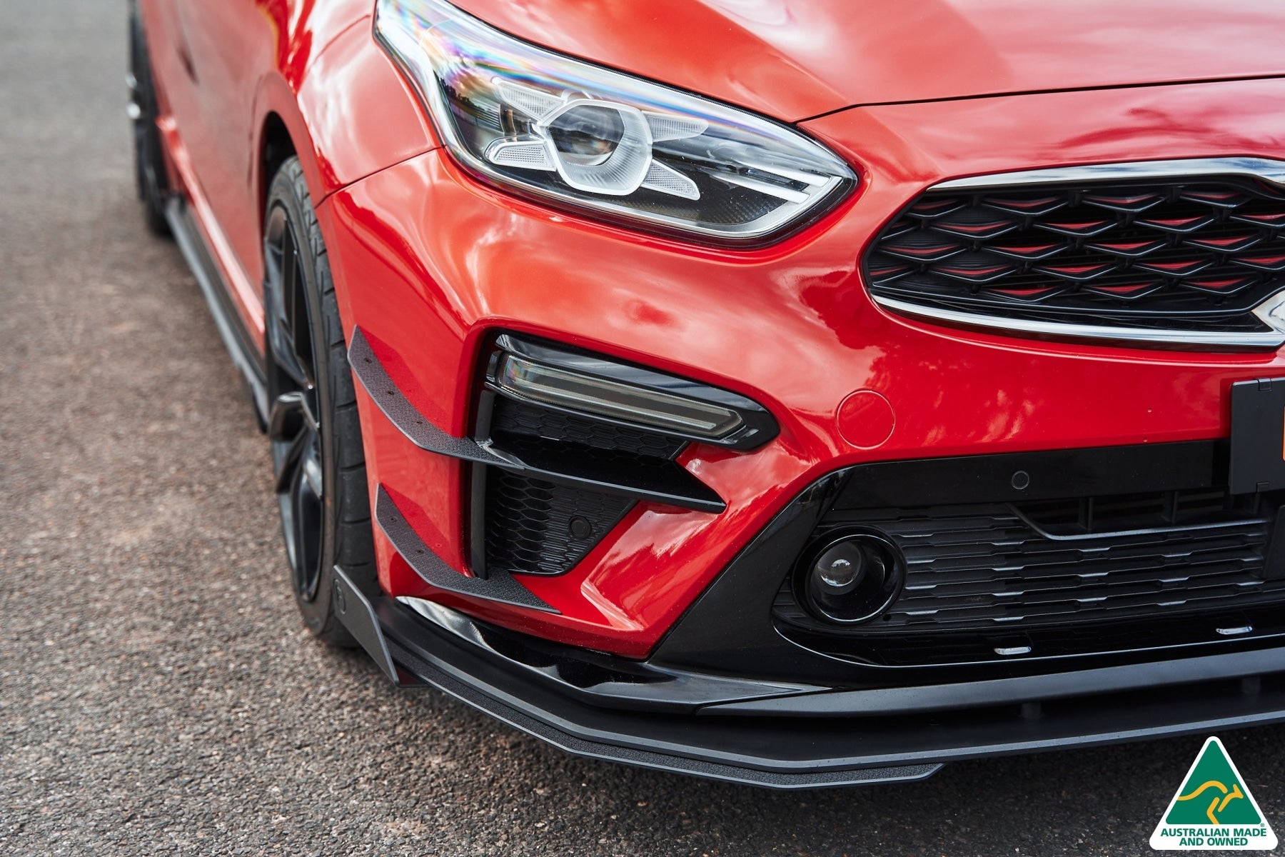 2018-2020 Cerato Gt (Pfl) Front Bumper Canards Accessories