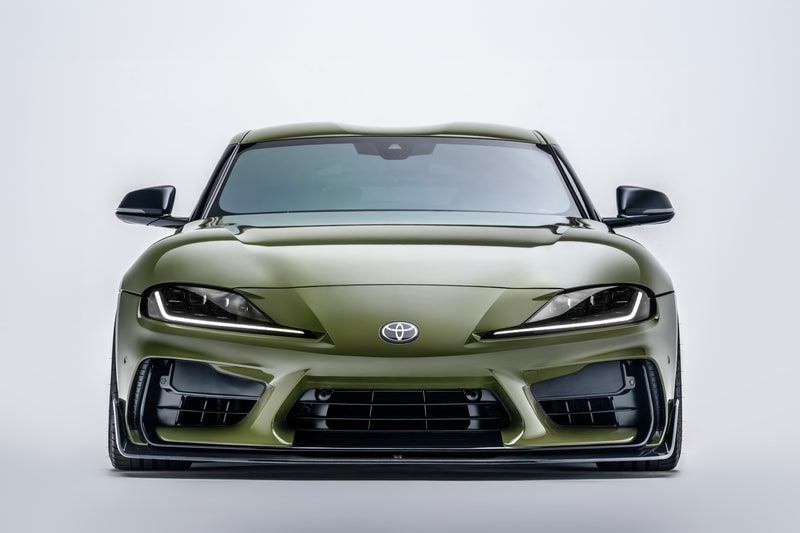 Toyota GR Supra A90 Carbon Fiber Front Lip for ADRO Facelift Bumper 2019+