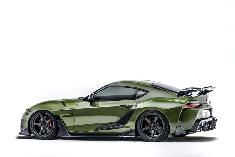 Toyota GR Supra A90 Carbon Fiber Side Skirts V2 2019+