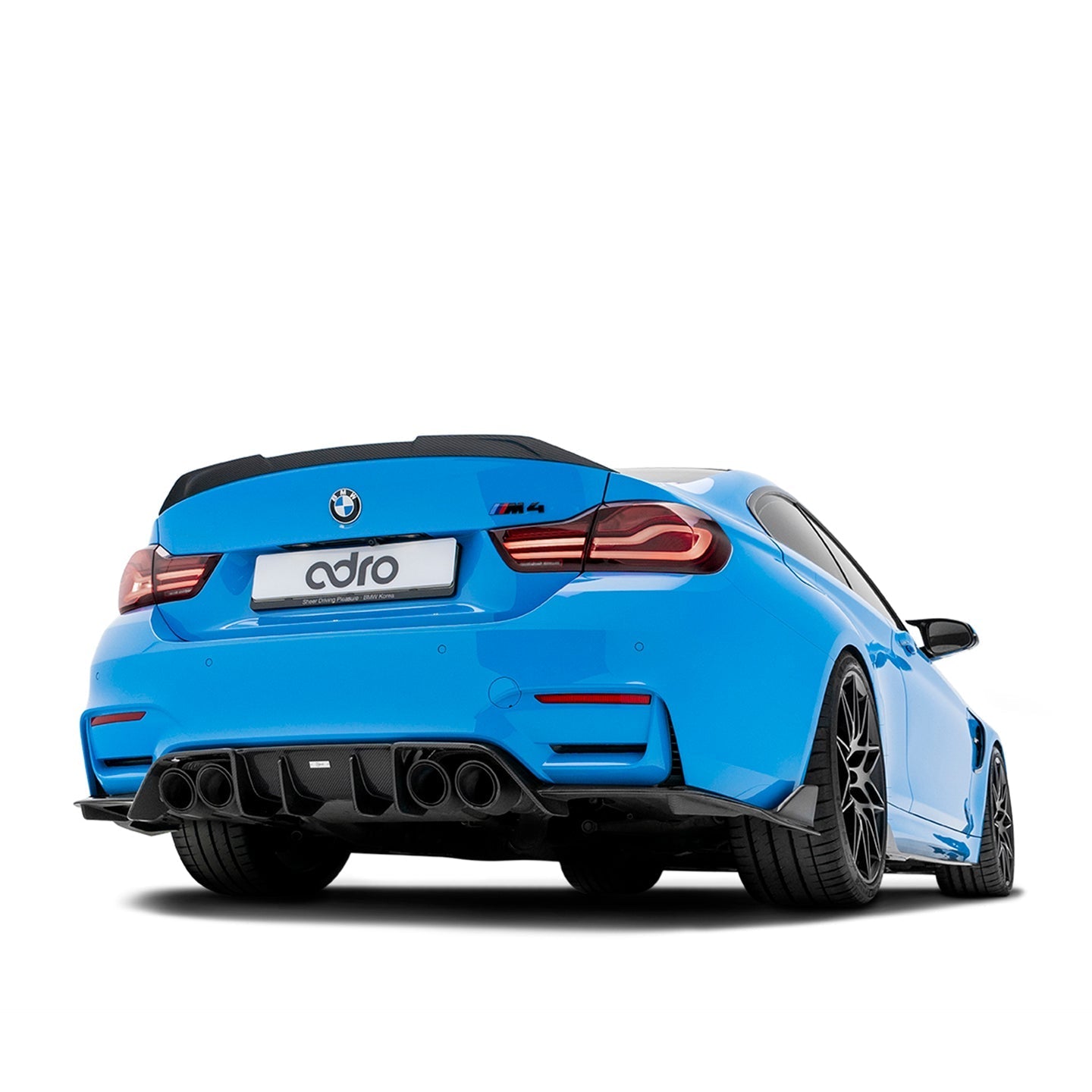 BMW M4 F82 Prepreg Carbon Fiber Trunk Spoiler - ADRO 