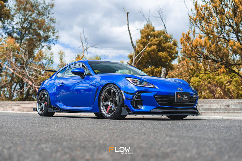 Side Skirt Splitters (GLOSS: Pair) for Subaru BRZ STI ZD8