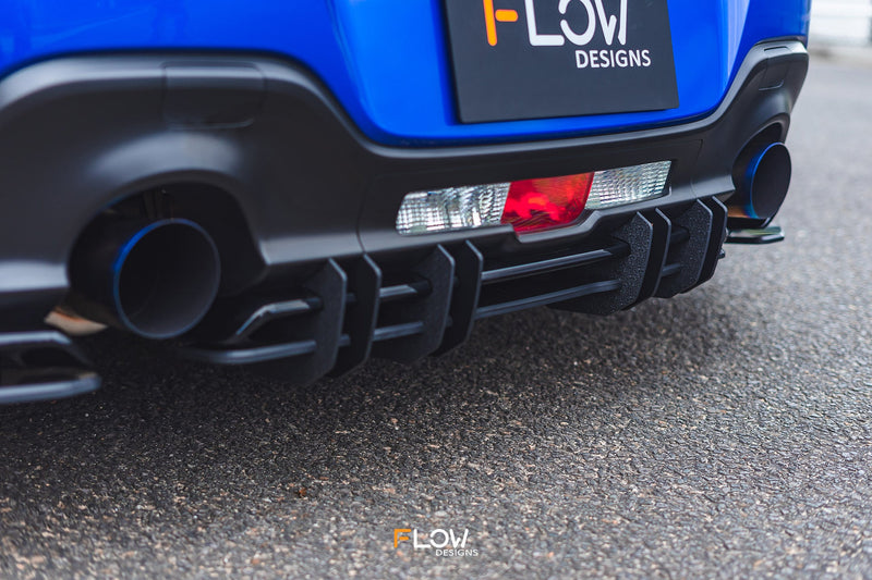 Flow-Lock Rear Diffuser (GLOSS) for Subaru BRZ STI ZD8 Flow-Lock Rear Diffuser (GLOSS)