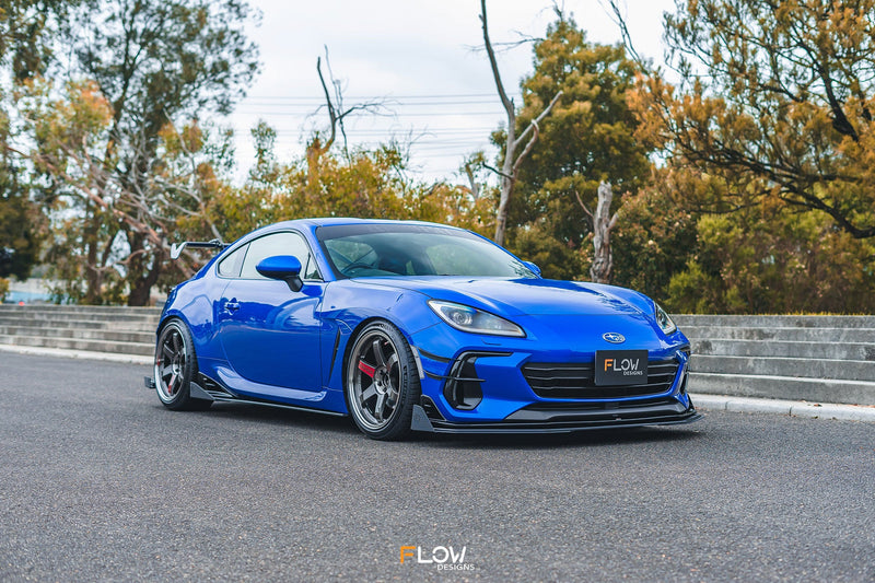 Front Lip Splitter (TEXTURED) for Subaru BRZ STI ZD8