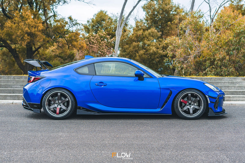 Side Skirt Splitters (TEXTURED: Pair) for Subaru BRZ STI ZD8