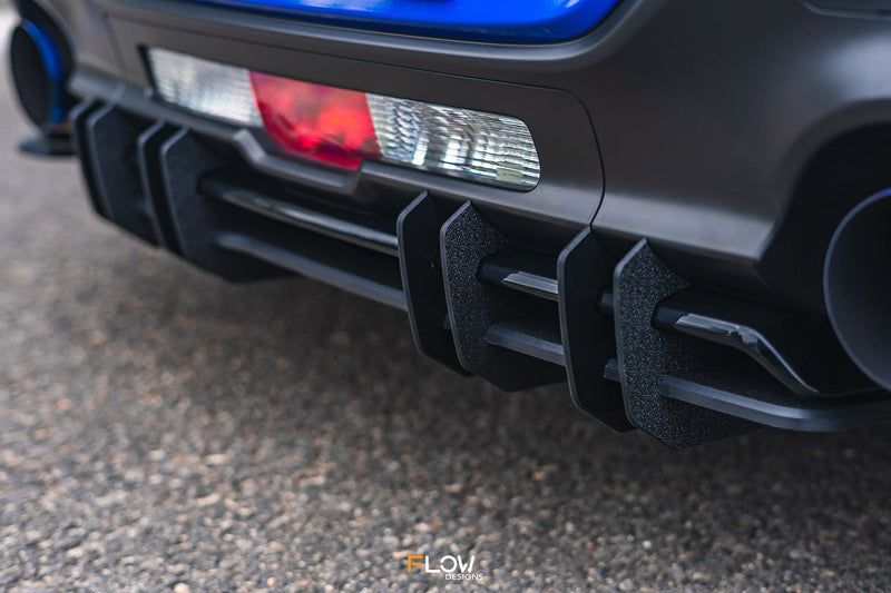 Flow-Lock Rear Diffuser (TEXTURED) for Subaru BRZ STI ZD8