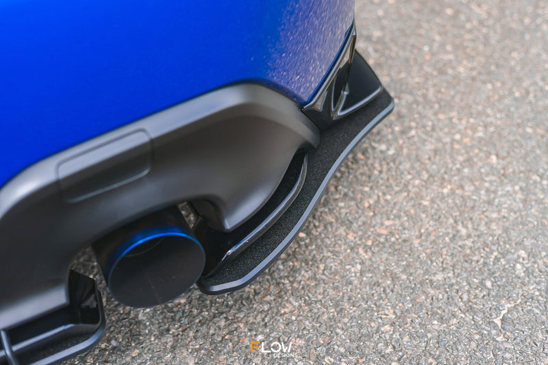 Rear Spats (TEXTURED; Pair) for Subaru BRZ STI ZD8