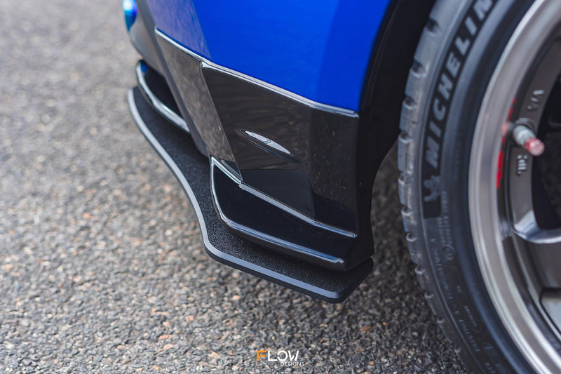 Rear Spats (TEXTURED; Pair) for Subaru BRZ STI ZD8