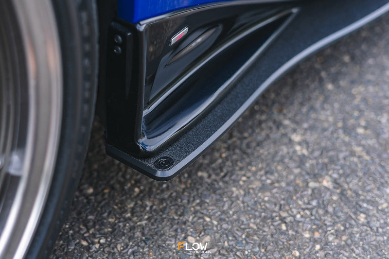 Side Skirt Splitters (TEXTURED: Pair) for Subaru BRZ STI ZD8