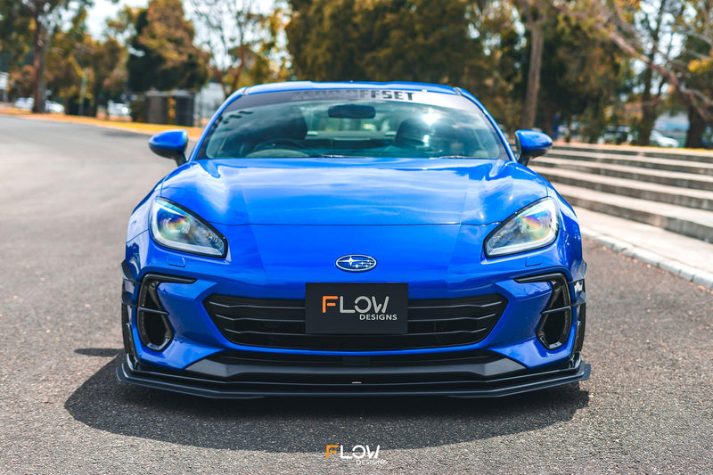 Front Lip Splitter Extensions (Pair) for Subaru BRZ STI ZD8