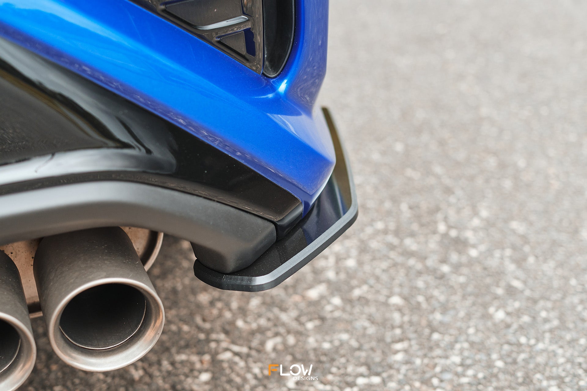 VB WRX Rear Spats (GLOSS; Pair)