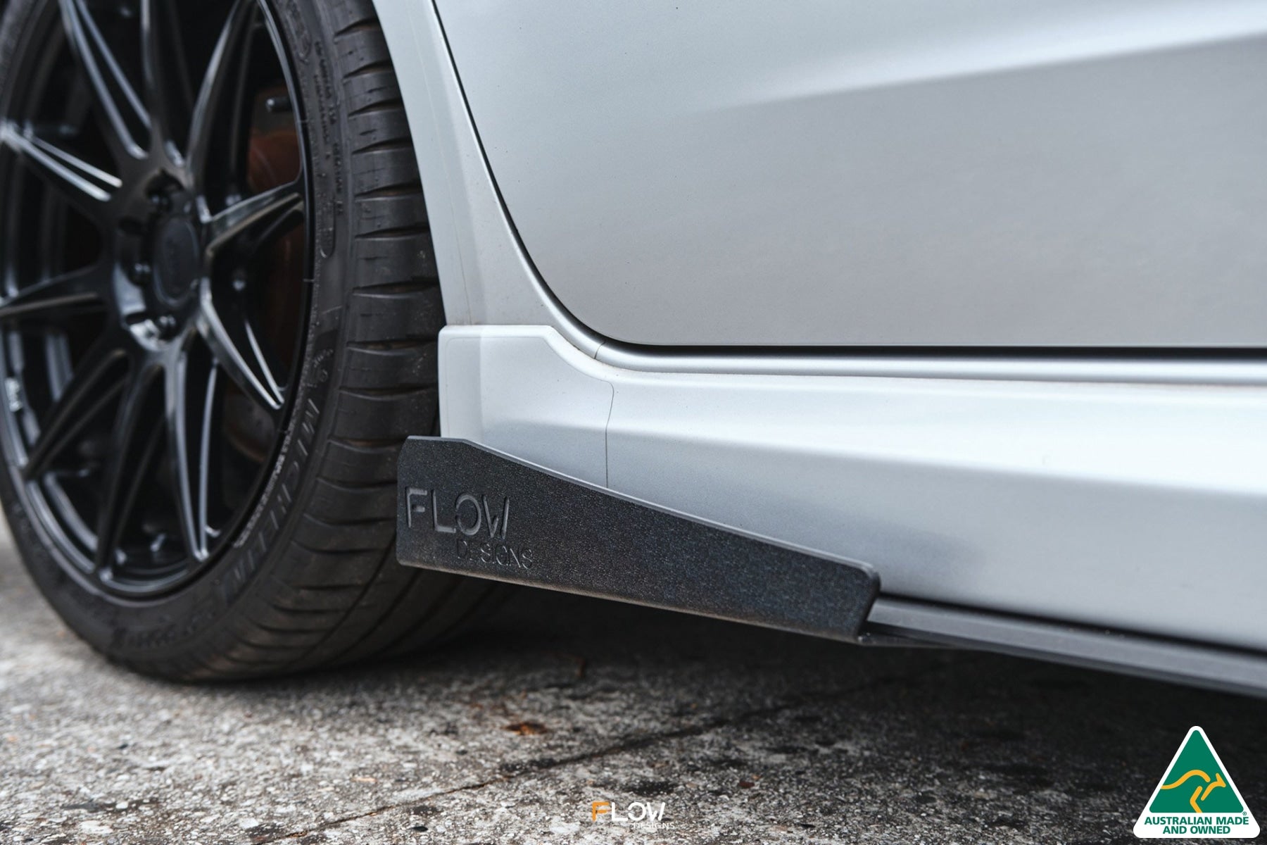 Subaru Impreza WRX/RS G3 Sedan PFL Side Skirt Splitter Winglets (Pair)