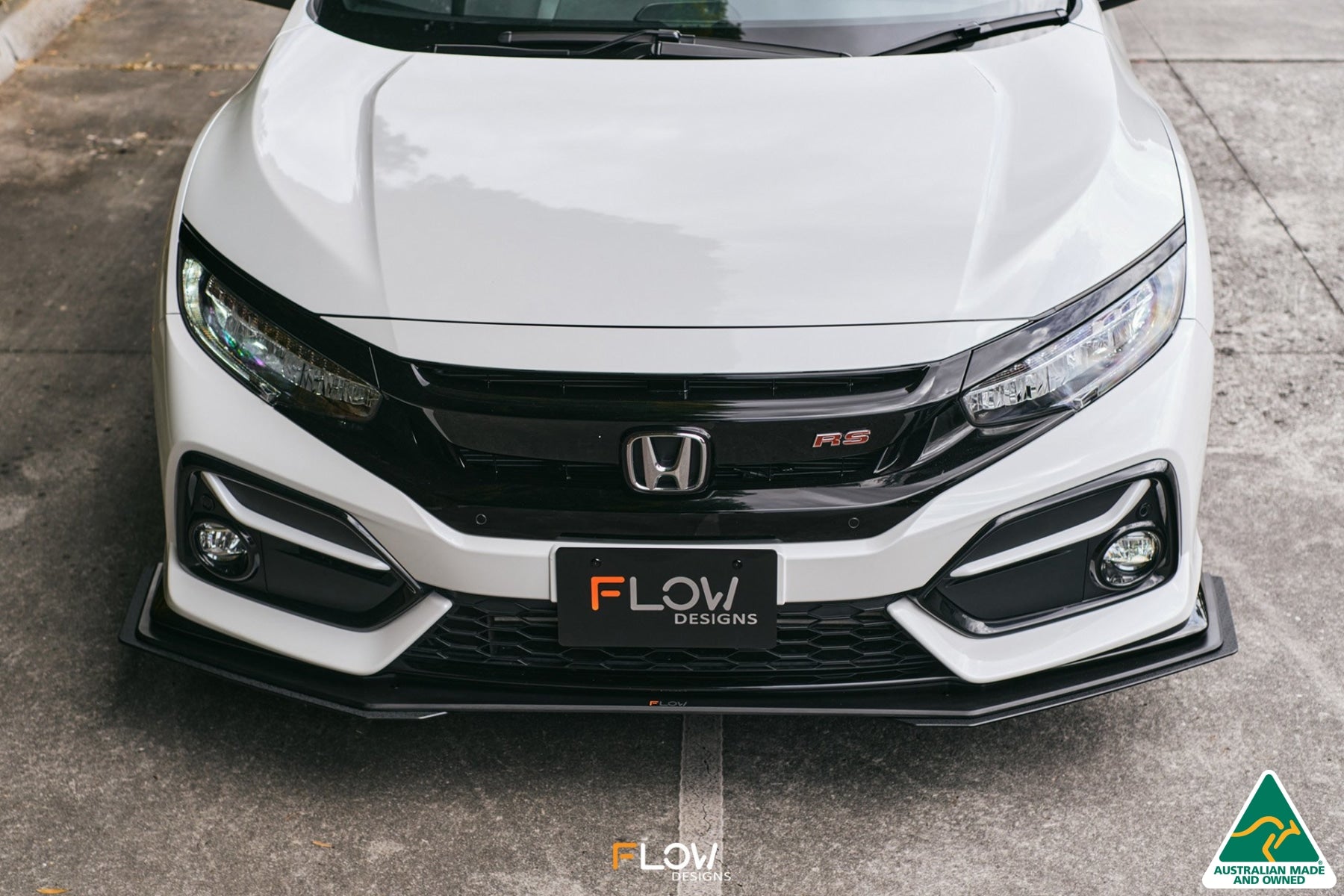 Honda FK4/FK7 Civic RS Hatch FL Front Lip Splitter