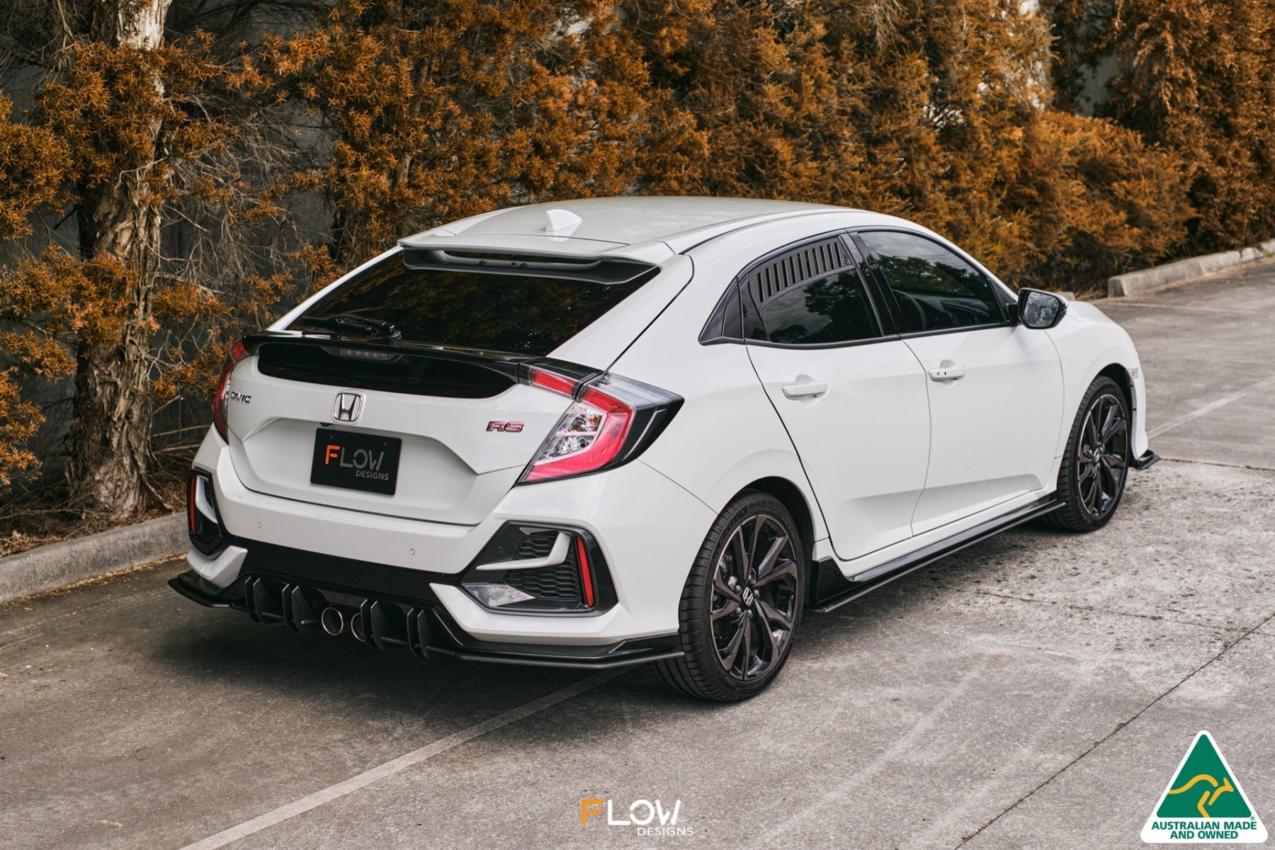 Honda FK4/FK7 Civic RS Hatch FL Flow-Lock Rear Diffuser